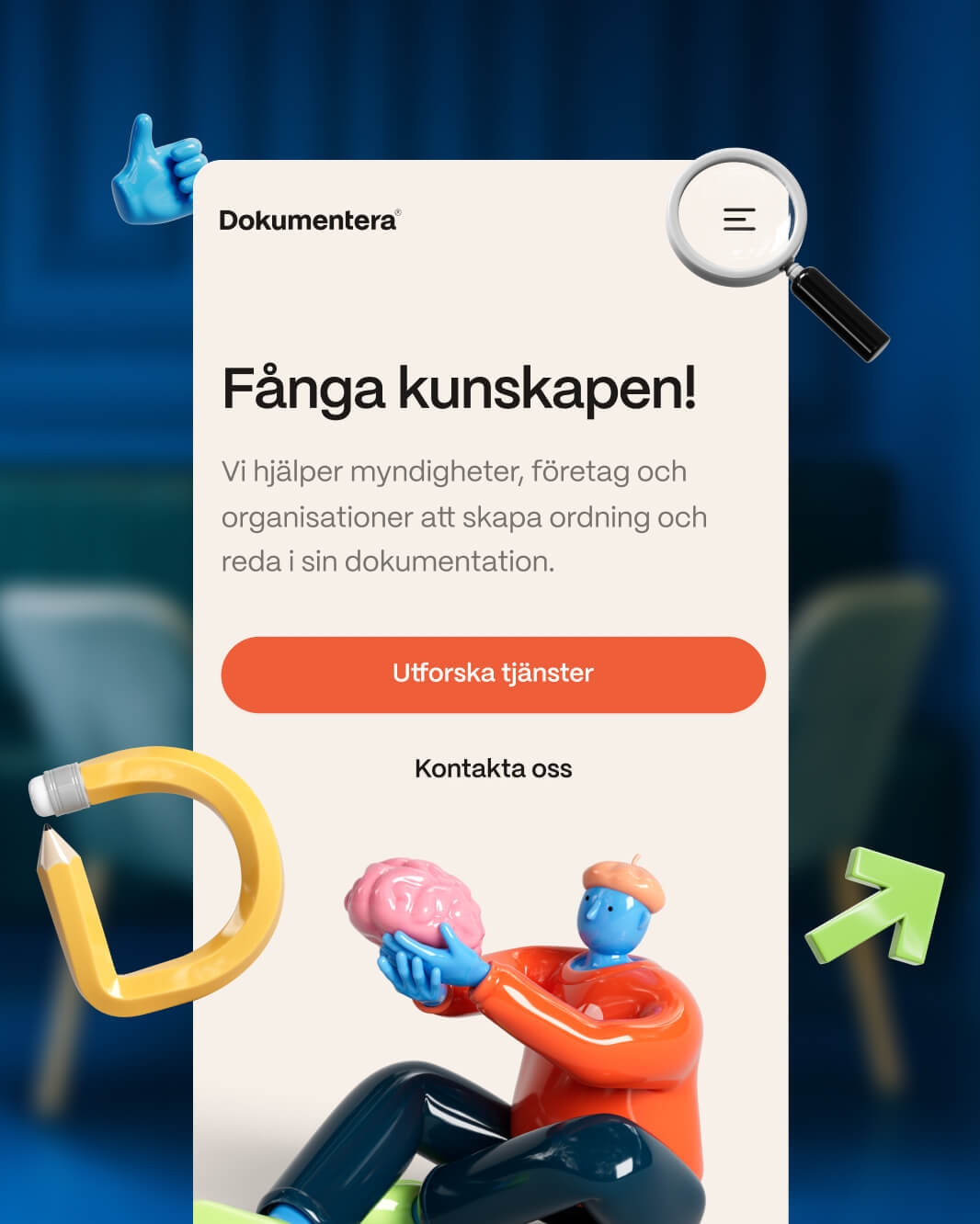 Website for Dokumentera